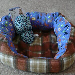 Handmade  Dog or Cat Bed + Free Toy Pets